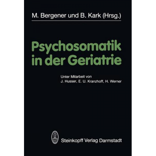 Psychosomatik in der Geriatrie