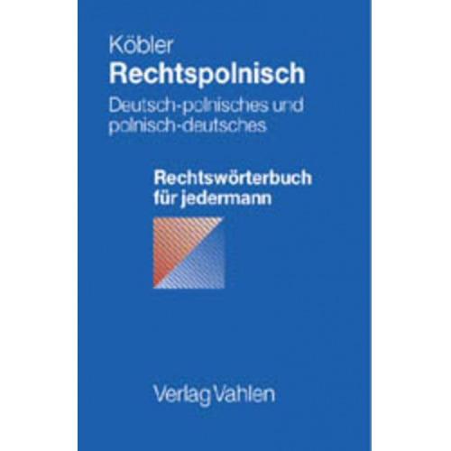 Gerhard Köbler - Rechtspolnisch