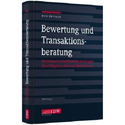 Bewertung und Transaktionsberatung mit Online-Ausgabe