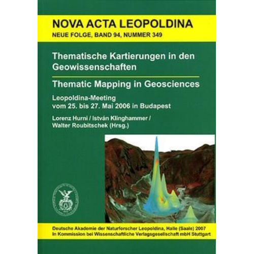 Lorenz Hurni & István Klinghammer & Walter Roubitschek - Thematische Kartierungen in den Geowissenschaften - Thematic Mapping in Geosciences