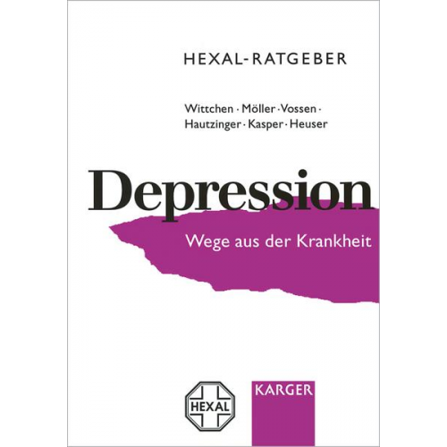 H.-U. Wittchen & A. Vossen & H.-J. Möller & I. Heuser & M. Hautzinger - Hexal-Ratgeber Depression