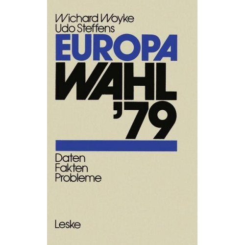 Wichard Woyke & Udo Steffens - Europawahl ’79