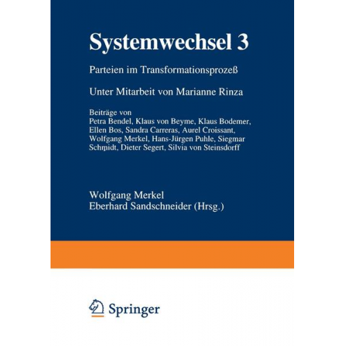 Wolfgang Merkel & Eberhard Sandschneider - Systemwechsel 3