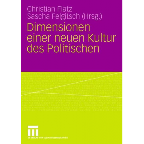 Christian Flatz & Sascha Felgitsch - Dimensionen einer neuen Kultur des Politischen