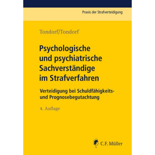 Günter Tondorf & Babette Tondorf - Psychologische und psychiatrische Sachverständige im Strafverfahren