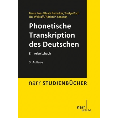 Beate Rues & Beate Redecker & Evelyn Koch & Uta Wallraff & Adrian P. Simpson - Phonetische Transkription des Deutschen