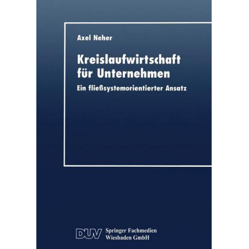 Axel Neher - Kreislaufwirtschaft für Unternehmen