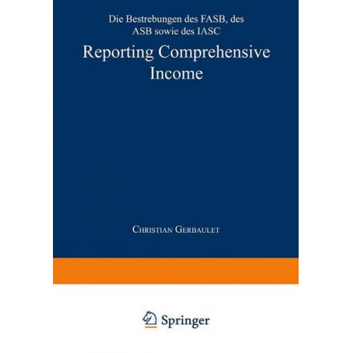 Christian Gerbaulet - Reporting Comprehensive Income