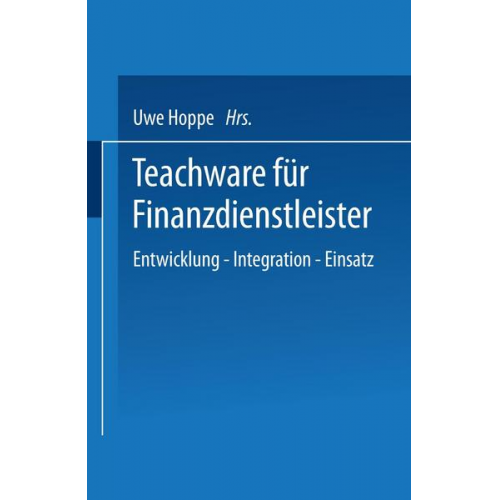 Uwe Hoppe - Teachware für Finanzdienstleister