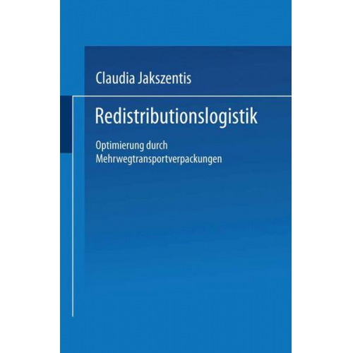 Claudia Jakszentis - Redistributionslogistik