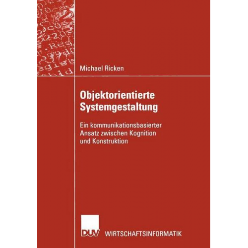 Michael Ricken - Objektorientierte Systemgestaltung