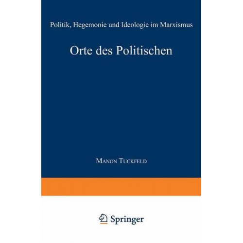 Manon Tuckfeld - Orte des Politischen