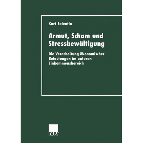 Kurt Salentin - Armut, Scham und Stressbewältigung