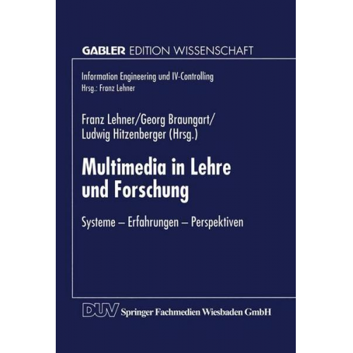 Franz Lehner - Multimedia in Lehre und Forschung