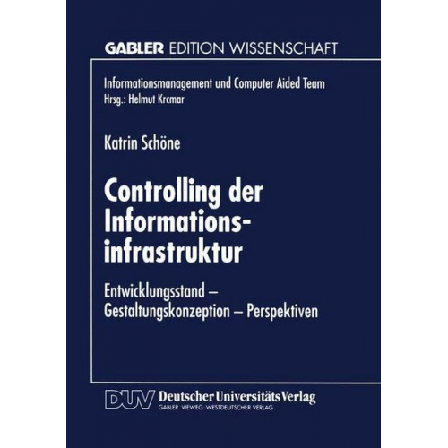 Katrin Schöne - Controlling der Informationsinfrastruktur