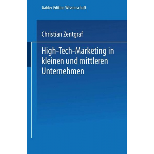 Christian Zentgraf - High-Tech-Marketing in kleinen und mittleren Unternehmen