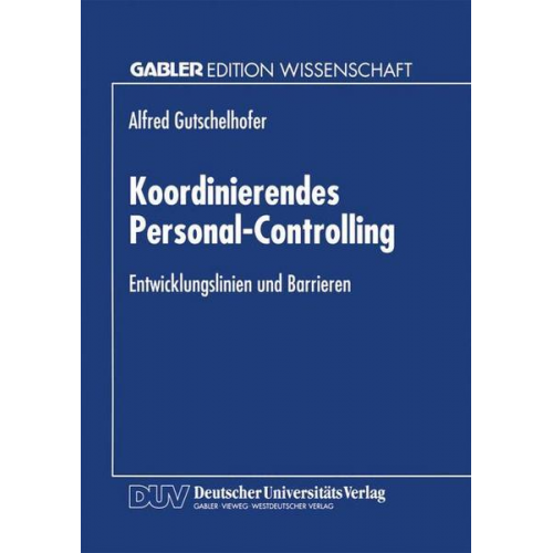 Alfred Gutschelhofer - Koordinierendes Personal-Controlling