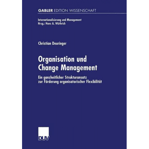 Christian Deuringer - Organisation und Change Management