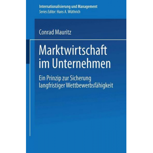 Conrad Mauritz - Marktwirtschaft im Unternehmen