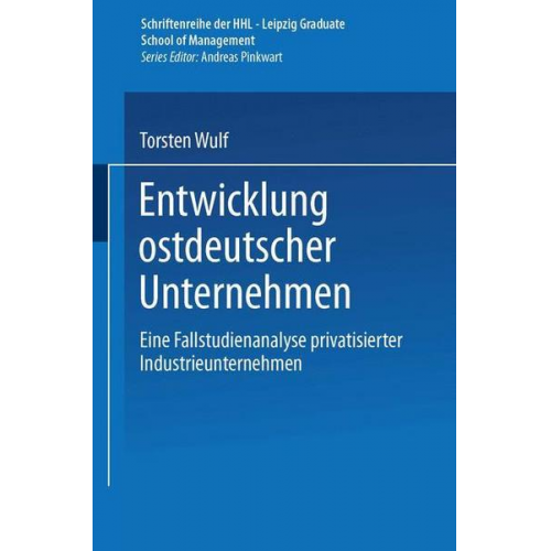 Torsten Wulf - Entwicklung ostdeutscher Unternehmen