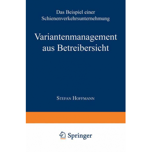 Stefan Hoffmann - Variantenmanagement aus Betreibersicht