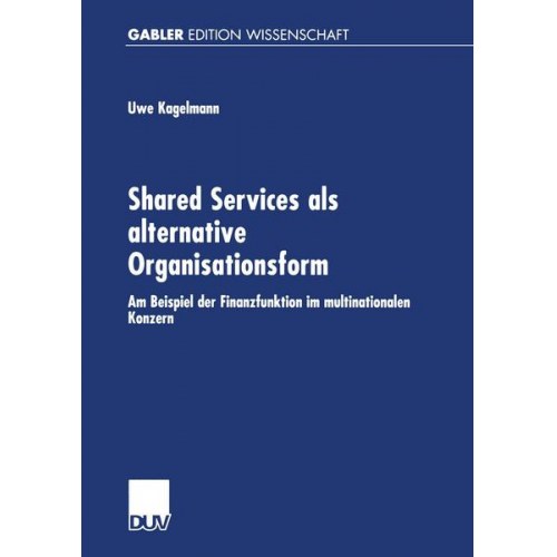 Uwe Kagelmann - Shared Service als alternative Organisationsform