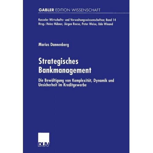 Marius Dannenberg - Strategisches Bankmanagement