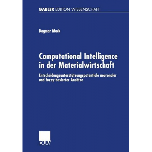 Dagmar Mack - Computational Intelligence in der Materialwirtschaft