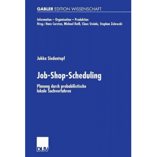 Jukka Siedentopf - Job-Shop-Scheduling