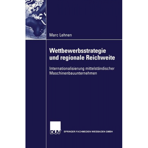 Marc Lehnen - Wettbewerbsstrategie und regionale Reichweite