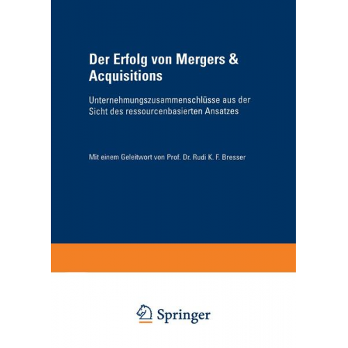 Erik Eschen - Der Erfolg von Mergers & Acquisitions