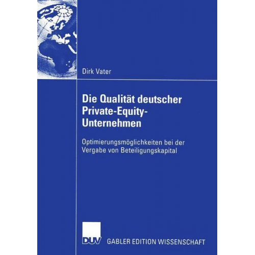 Dirk Vater - Die Qualität deutscher Private-Equity-Unternehmen