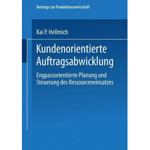 Kai P. Hellmich - Kundenorientierte Auftragsabwicklung