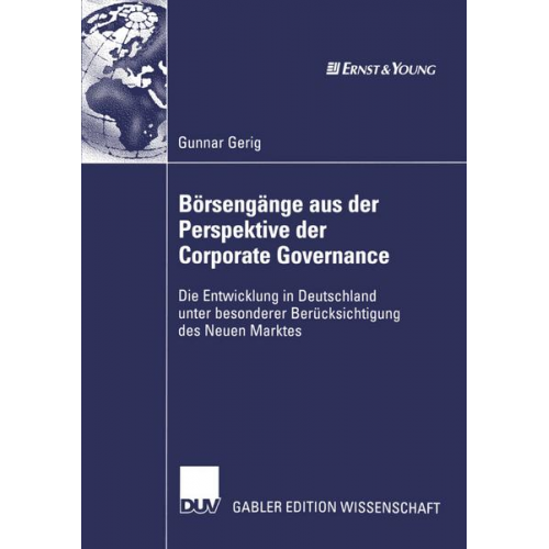 Gunnar Gerig - Börsengänge aus der Perspektive der Corporate Governance