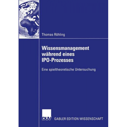 Thomas Röhling - Wissensmanagement während eines IPO-Prozesses