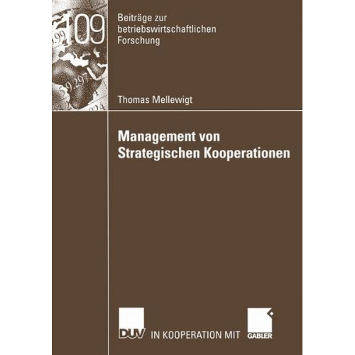 Thomas Mellewigt - Management von Strategischen Kooperationen