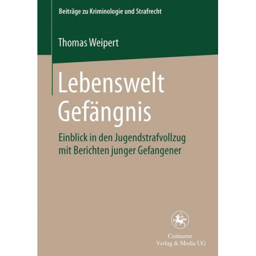 Thomas Weipert - Lebenswelt Gefängnis