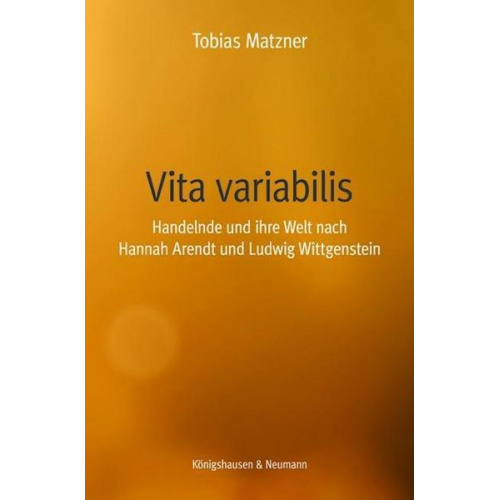 Tobias Matzner - Vita variabilis