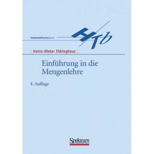 Heinz-Dieter Ebbinghaus - Einführung in die Mengenlehre