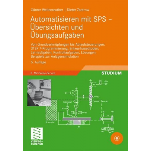 Dieter Zastrow & Günter Wellenreuther - Automatisieren mit SPS - Übersichten und Übungsaufgaben