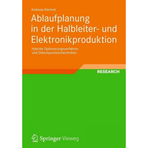 Andreas Klemmt - Ablaufplanung in der Halbleiter- und Elektronikproduktion