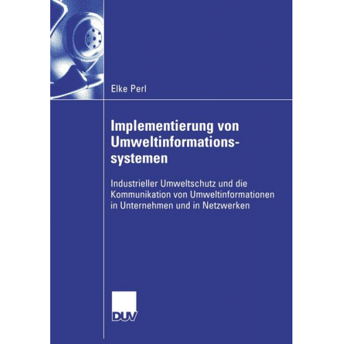 Elke Perl - Implementierung von Umweltinformationssystemen