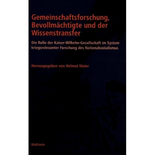 Helmut Maier - Gemeinschaftsforschung, Bevollmächtigte und der Wissenstransfer