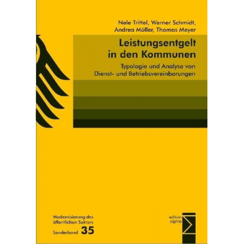 Nele Trittel & Werner Schmidt & Andrea Müller & Thomas Meyer - Leistungsentgelt in den Kommunen