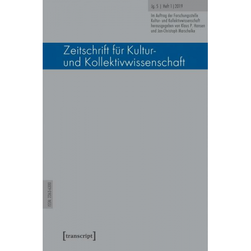 Zeitschrift für Kultur- und Kollektivwissenschaft