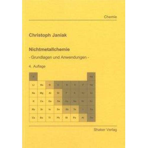 Christoph Janiak - Nichtmetallchemie