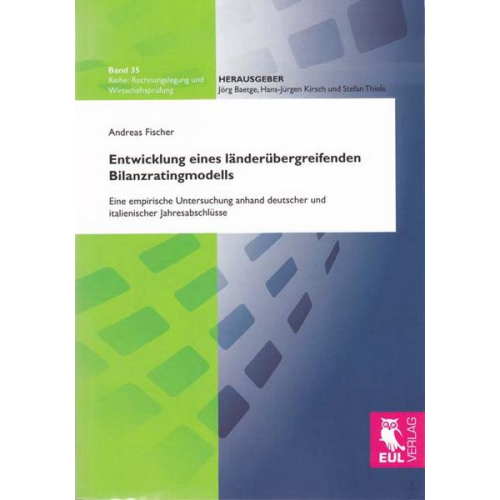 Andreas Fischer - Entwicklung eines länderübergreifenden Bilanzratingmodells