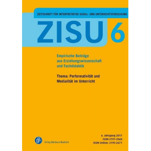 ZISU – Zeitschrift für interpretative Schul- und Unterrichtsforschung