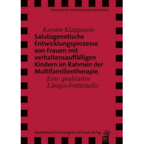 Kerstin Klappstein - Salutogenetische Entwicklungsprozesse von Frauen mit verhaltensauffälligen Kindern im Rahmen der Multifamilientherapie