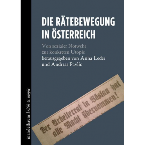 Die Rätebewegung in Österreich